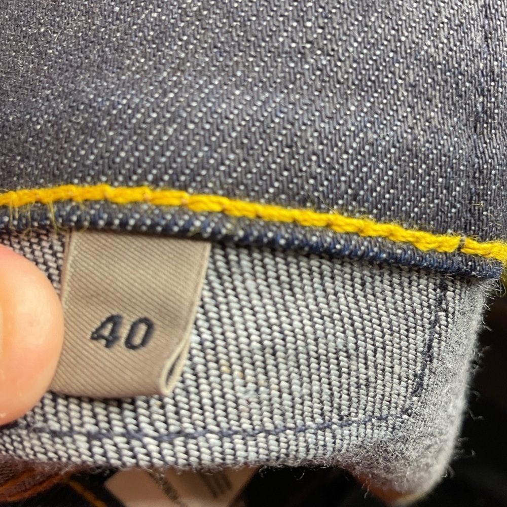 Citizens of Humanity Perfect Casual Straight Sz 40 blue denim boot cut 45170 - Picture 11 of 13